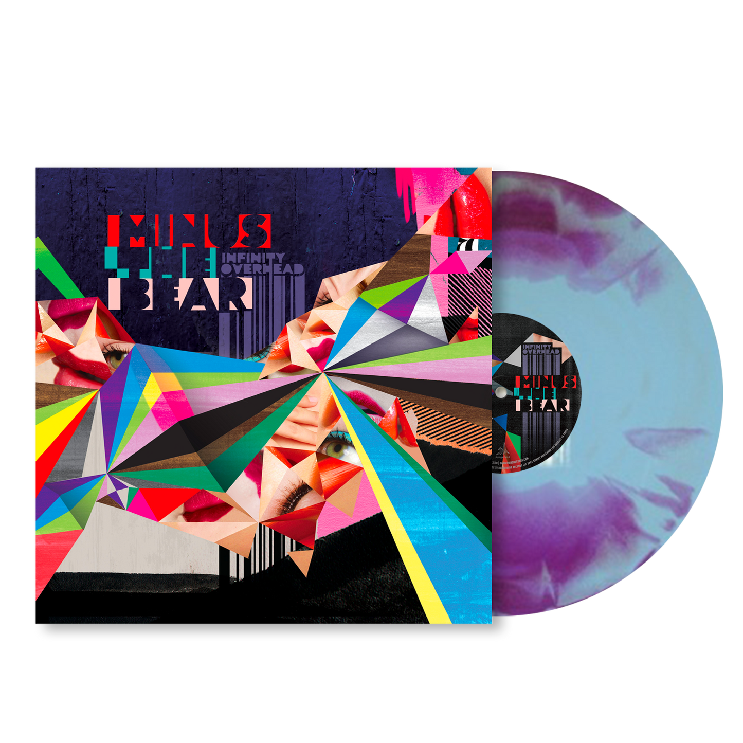 Minus The Bear - Infinity Overhead - Vinyl LP (Baby Blue + Purple)