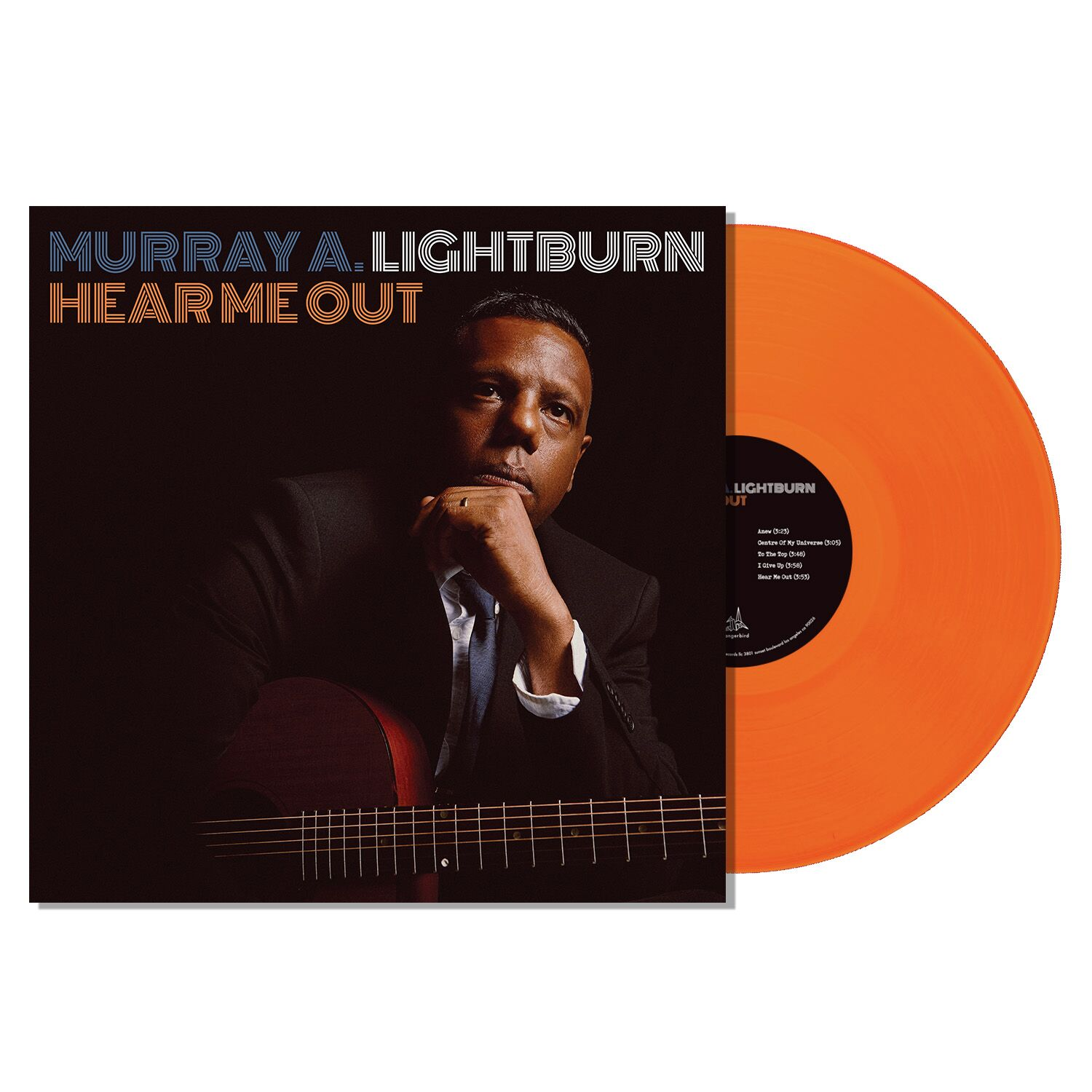 Murray A. Lightburn - Hear Me Out - Translucent Orange Vinyl LP