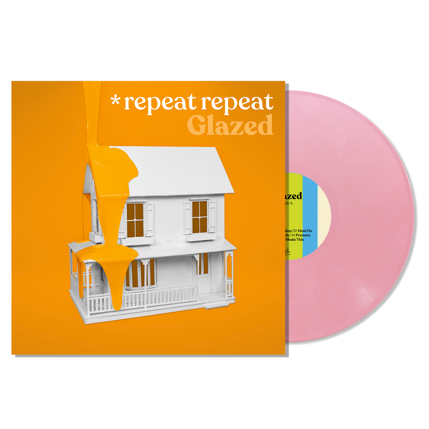 *repeat repeat - Glazed - Pink Vinyl LP
