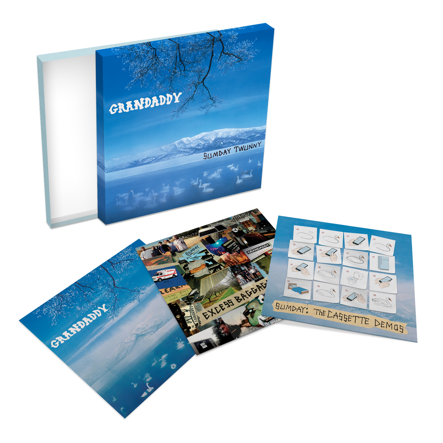 Grandaddy - Sumday Twunny (20th Anniversary Collection) - 4 LP Box Set: Deluxe Bundle