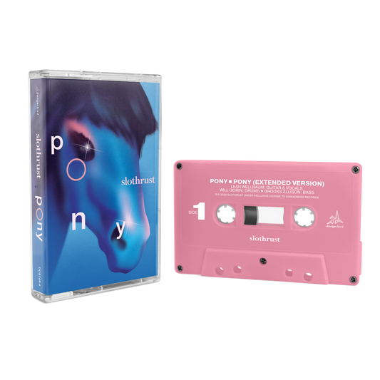 Slothrust - "Pony" - Cassette Single (Pink)
