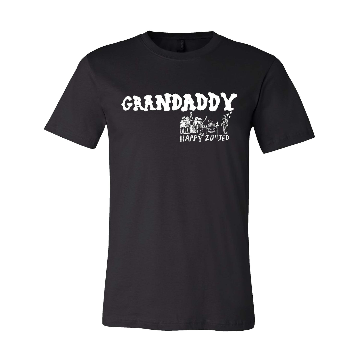 Grandaddy - Happy 20th Jed / Anniversary - T-Shirts (Black)