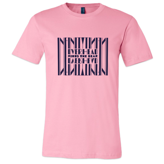 Minus The Bear - Infinity Overhead - Pink T-shirt