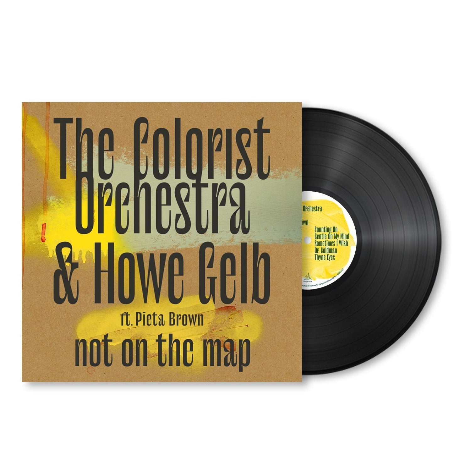 The Colorist Orchestra & Howe Gelb - Not On The Map - Custom Jacket LP