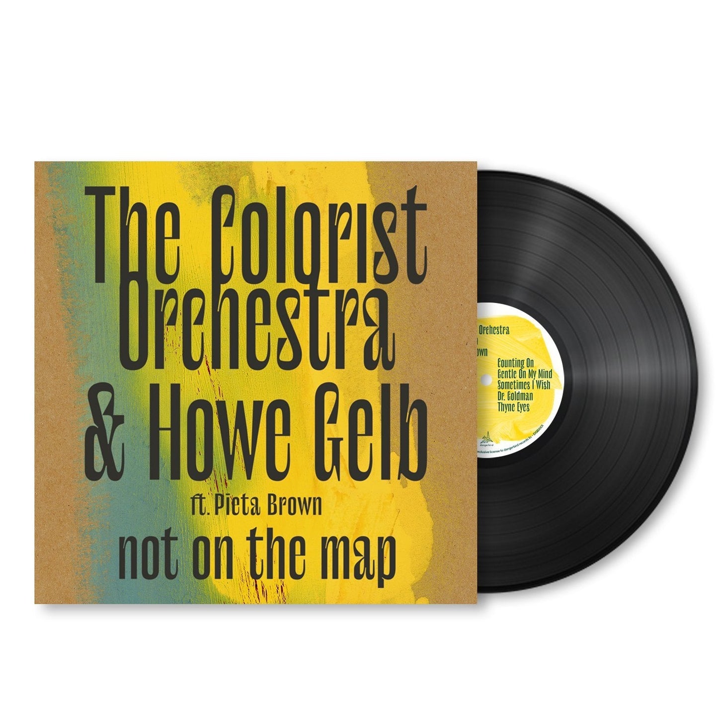 The Colorist Orchestra & Howe Gelb - Not On The Map - Custom Jacket LP