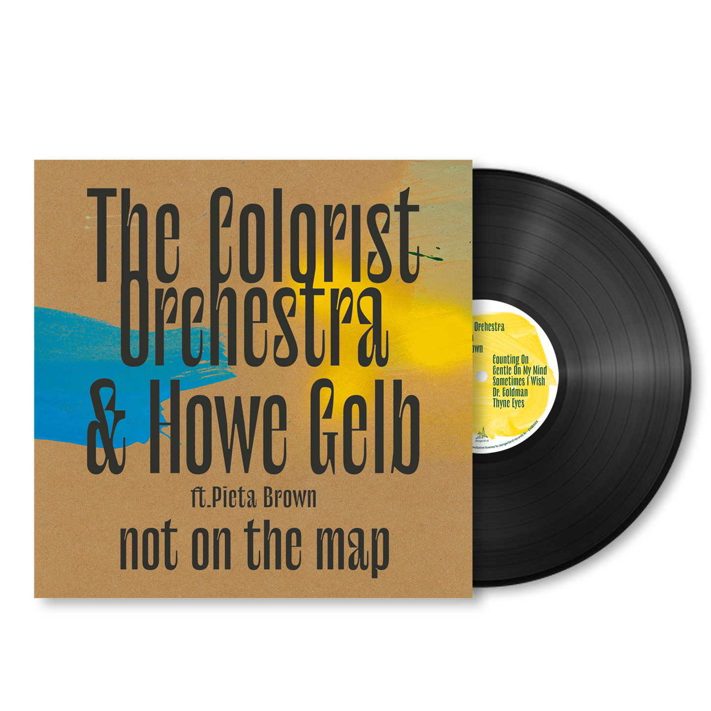 The Colorist Orchestra & Howe Gelb - Not On The Map - Custom Jacket LP