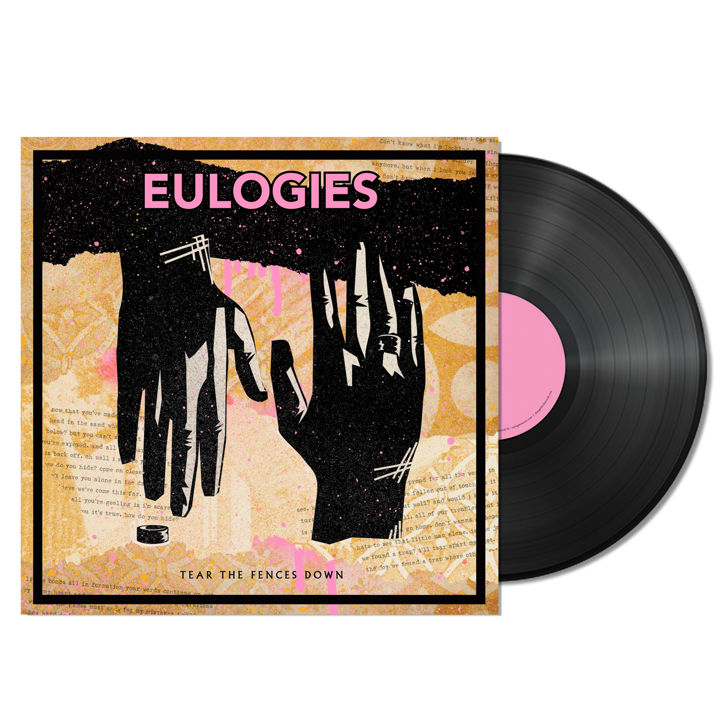 Eulogies - Tear The Fences Down - Black LP
