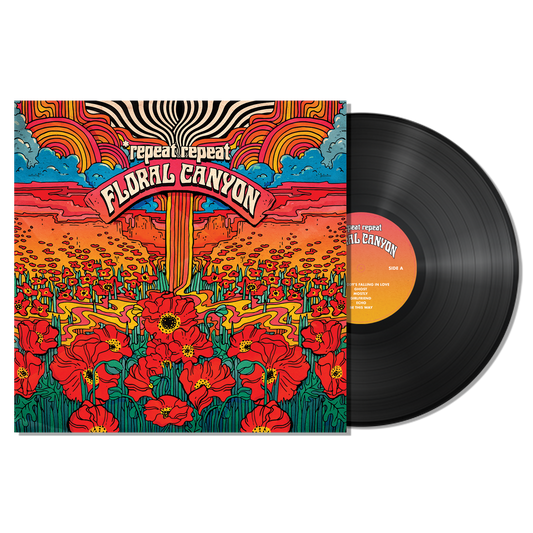 *repeat repeat - Floral Canyon - Black Vinyl LP