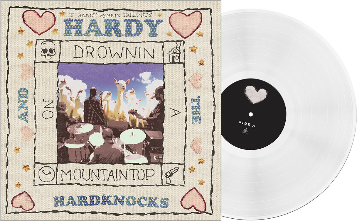 T. Hardy Morris - Drownin' On A Mountain - White Vinyl LP